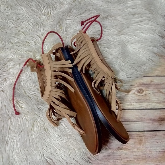 Nordstrom | Sanuk Boho Fringe Yoga Sandals - Picture 4 of 9